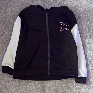 Brown varsity sweater